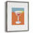Neon Cosmo Framed Print - Solid Wood-420404970