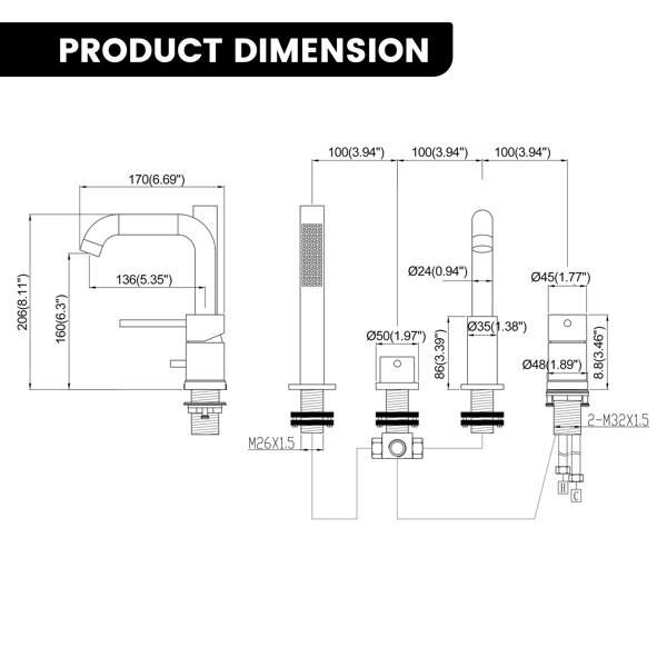 Dimensions du produit
