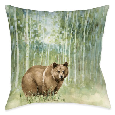 Nature's Call Polyester Throw Pillow