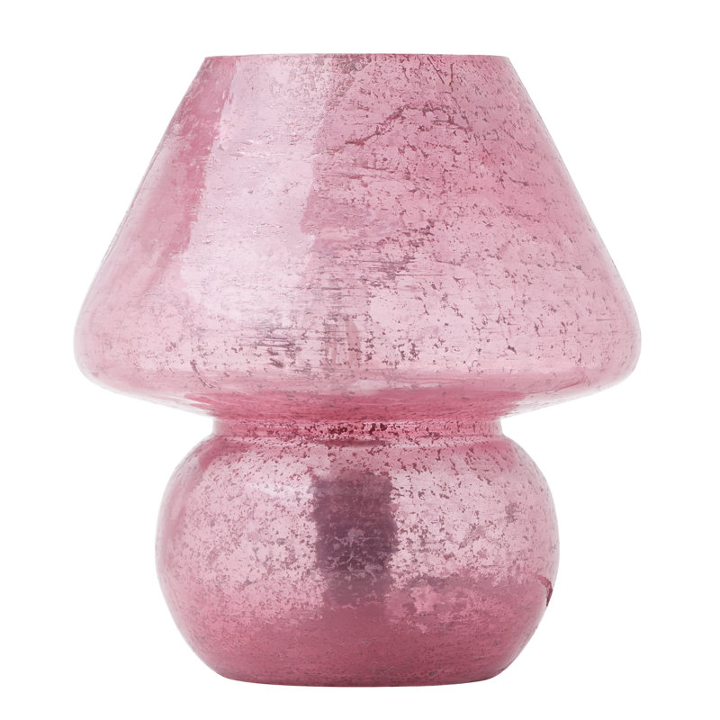 Celeste 8.75" H Mushroom Accent Lamp, Pink