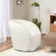Fauteuil d'appoint entièrement rembourré avec dossier courbé Charlbury