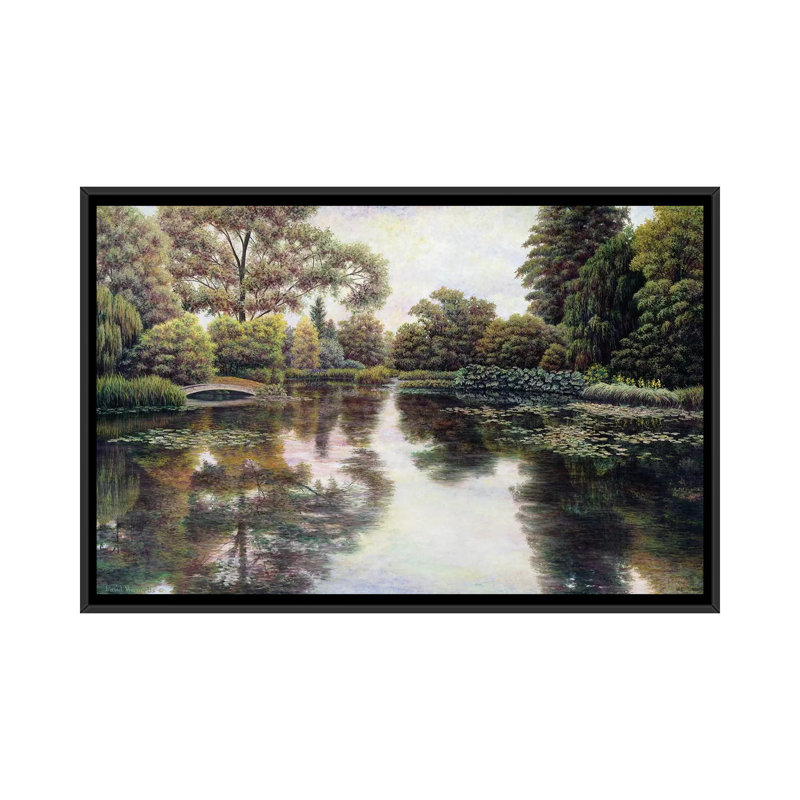 «Nature's Tapisserie», reproduction sur toile, H 40 po x l 60 po x P 1,5 po, Toile avec cadre noir