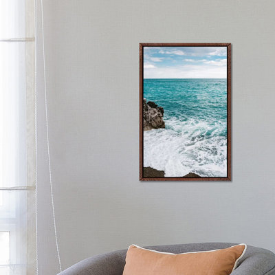Amalfi Coast Water VII by Bethany Young - Print on Canvas