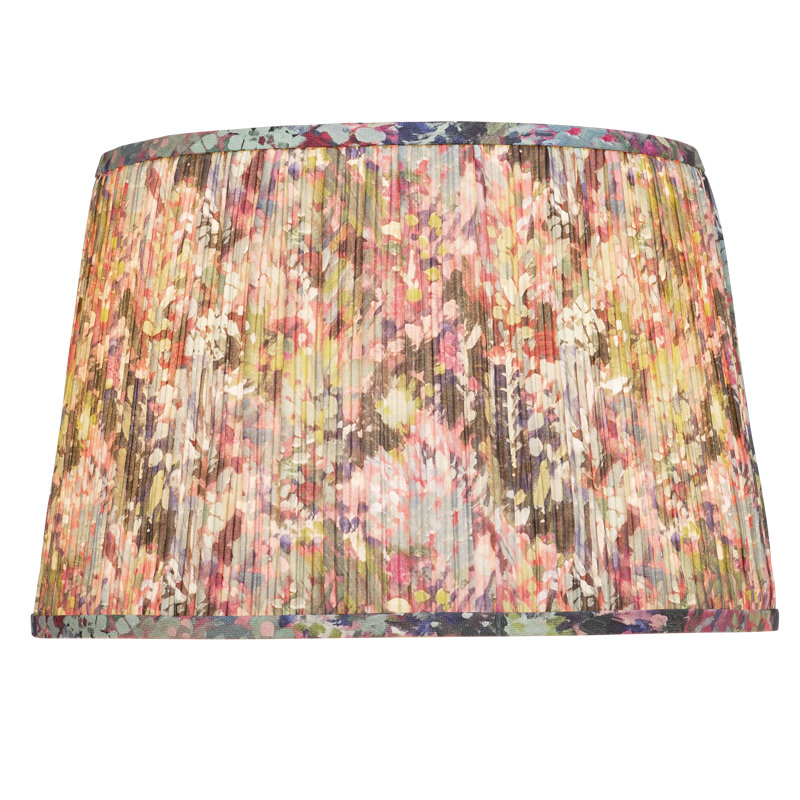 Wildflower Empire Lamp Shade, Green/Blue/Magenta