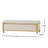 OSGOOD STORAGE OTTOMAN