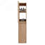 Meuble-lavabo mural 48 po avec lavabo et armoire latérale 48 po, portes à fermeture douce, armoire combinée-129865231