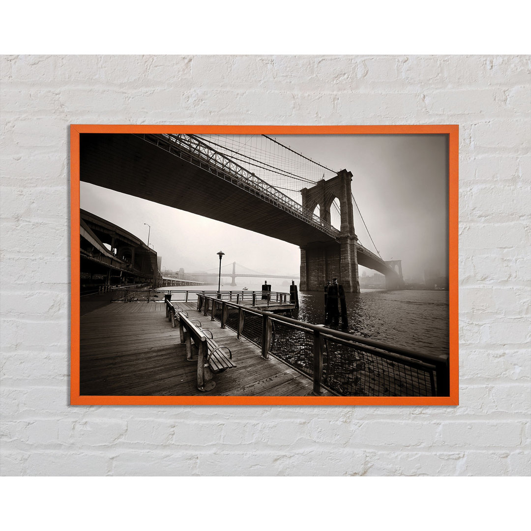 Unter der Brooklyn Bridge - Druck