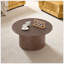 Ensemble de 2 tables basses rondes élégantes en panneau de fibres à densité moyenne pour un décor de salon élégant et polyvalent, durable et facile à nettoyer.-129149123