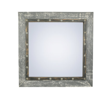 Zaki Wood Wall Mirror