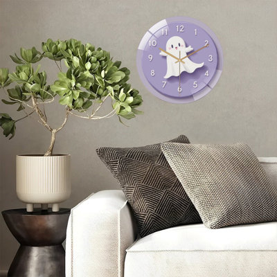 Horloge murale fantôme 12 po