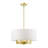 Litzy 4 - Light Dimmable Drum Chandelier-1363136225