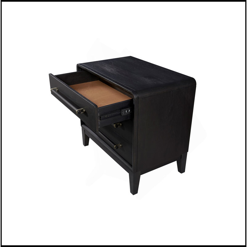 3 Drawer Nightstand With USB