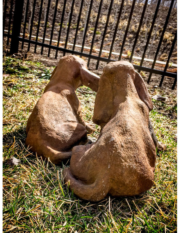 Animals Fiberstone Garden Statue