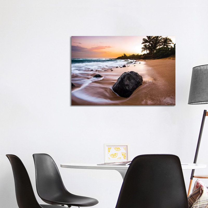 Smooth Shore 1 Piece Wrapped Canvas Wall Art, 101.6 cm H x 66.04 cm W x 1.91 cm D