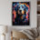 Cosmic Dog Constellations II - art mural chien