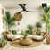 Aura sophisticated 52 In.Indoor Ceiling Fan With LED Light Bulbs And Remote Control