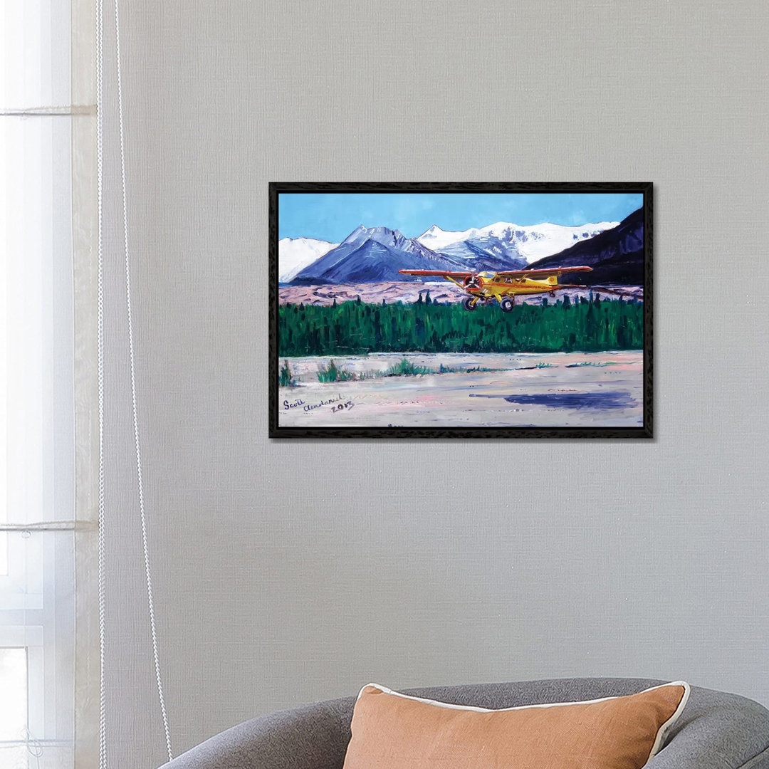 Wrangell Mountain Landing von Scott Clendaniel - Gallery-Wrapped Canvas Giclée