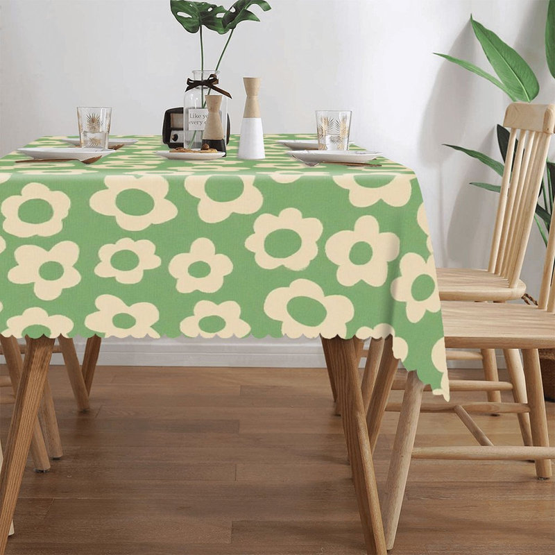 Housse de table Daisy Sage Green