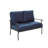 Graff 5 - Person Patio Sofa and Loveseat Conversation Set with Cushions-613336832