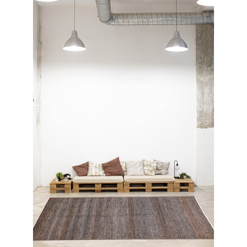 Finest Silk Shadow Grey Rug 5'10" x 9'3"