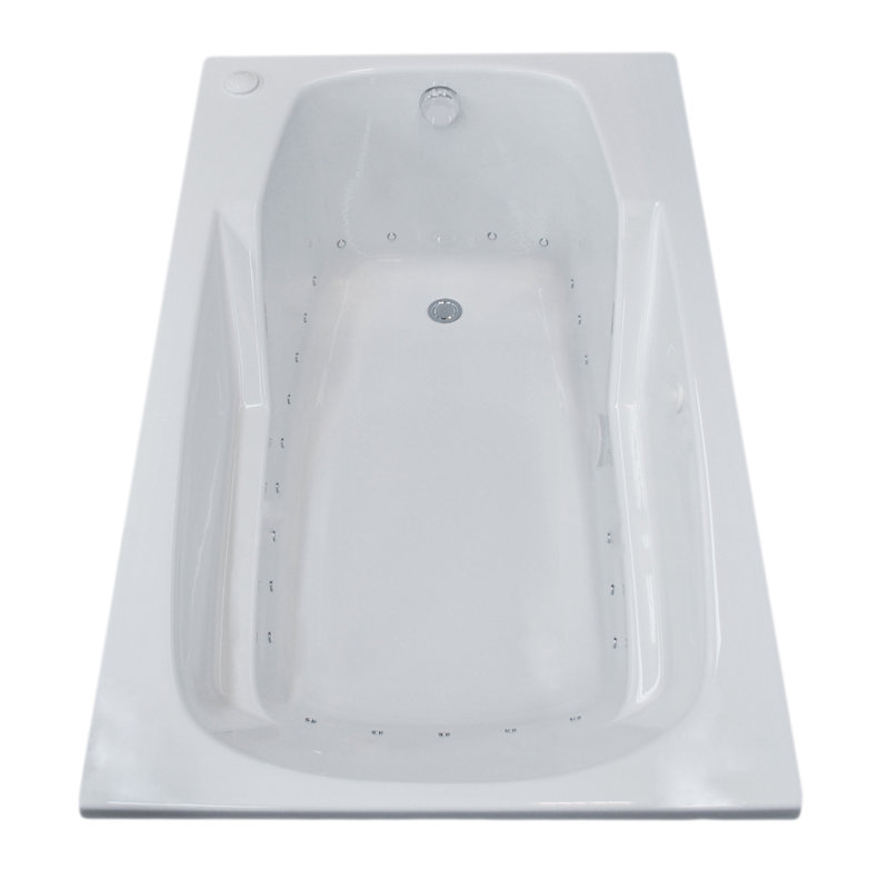 Anguilla 60'' x 32'' Air Bathtub, Left