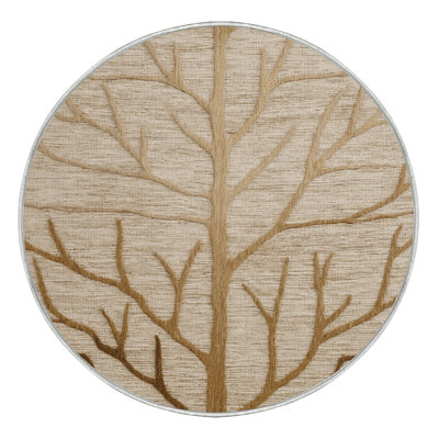 Washable Lotus Root Vegetables Area Rug