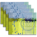 Polyester Abstract Rectangle Placemat