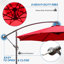 Parasol suspendu en porte-à-faux de 120 po avec base et parasol suspendu-1922198341