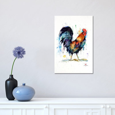 Rooster 1 Piece Painting on Canvas
