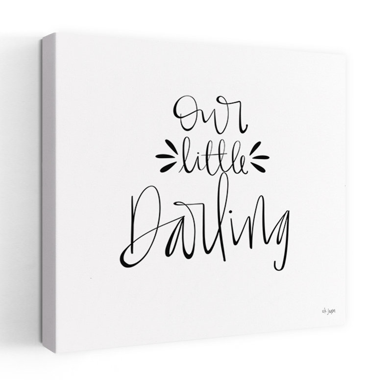 Our Little Darling, art contemporain abstrait, H 48 po x l 48 po