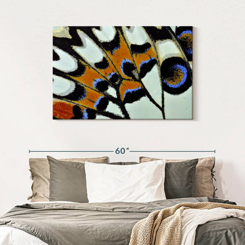 Brampt Butterfly Wing Close Up, 30" H x 45" W