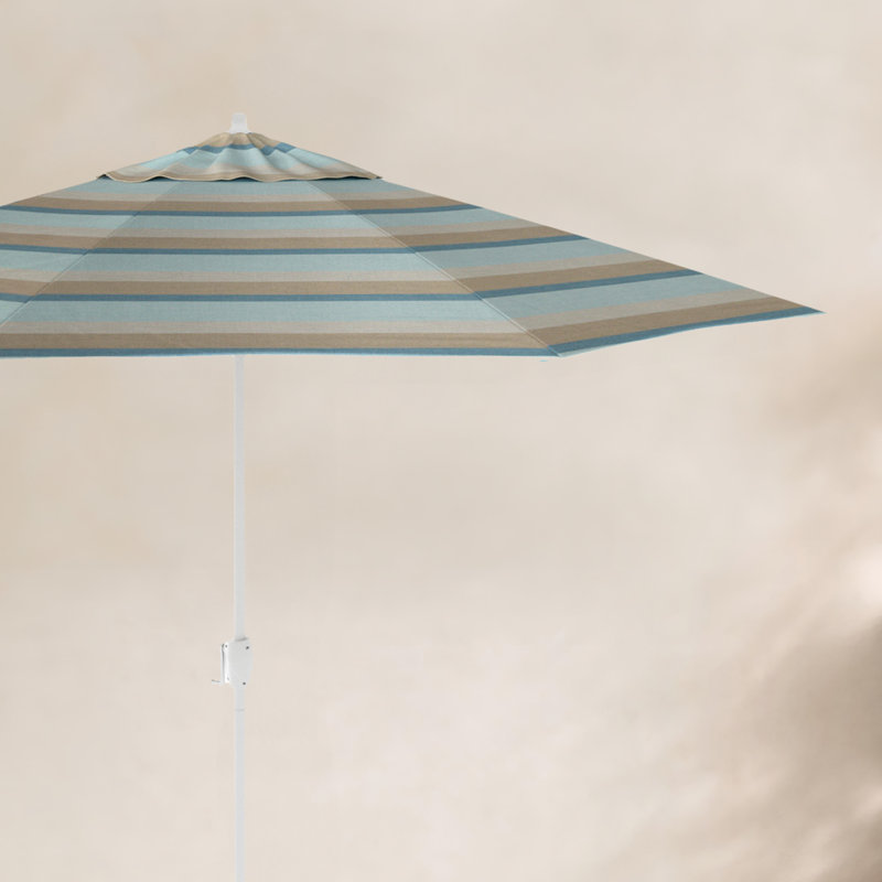 Parasol de marché 86,3 po Kenne, l 108 po x P 108 po, Sunbrella® brume Gateway