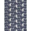 Tapis d'intérieur / extérieur bleu marine / blanc Cindia-1623067671