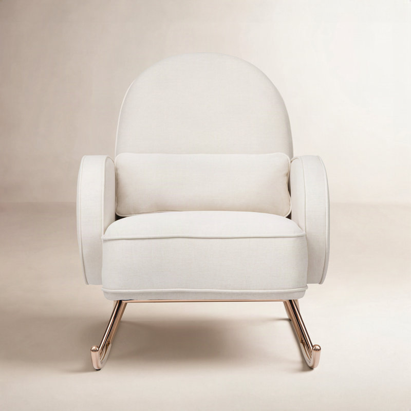 Compass Rocking Chair, Cream