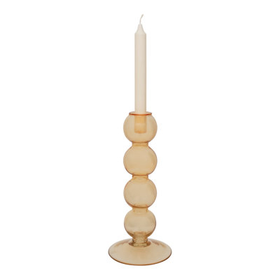 Bougeoir de table en verre 12,2 po Geri