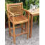 Maldives Outdoor Teak Bar Stool