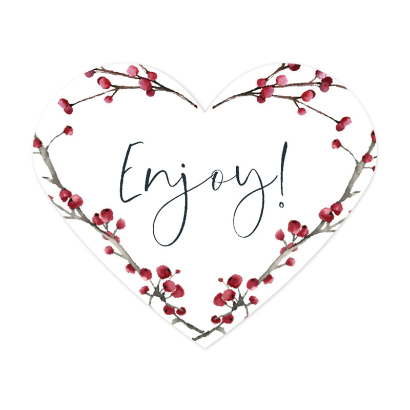 Autocollant «Enjoy Heart»