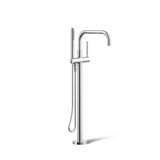 Purist® Floor-Mount Bath Filler Trim with Handshower