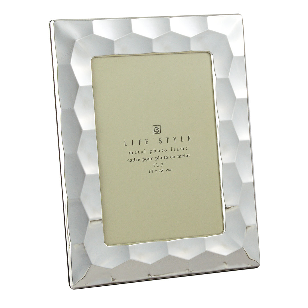 Lewellyn Metal Embossed Picture Frame Winston Porter