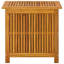Ophelia & Co. Walthourville 60cm W 94L Water Resistant Acacia Solid Wood Deck Box in Brown