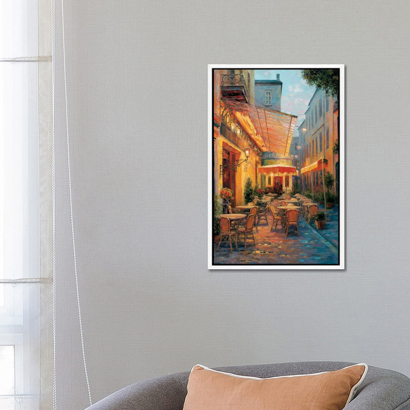 Haixia Liu - Print on Canvas, 152.5 cm H x 101.5 cm W, White Framed