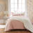 Washed Linen Duvet Cover- Blush-113923821