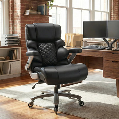 Maurica Big/Tall Ergonomic Office Chair 500lbs, Home Office Chair with Adjustable Armrests and Backrest