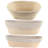 1Pcs Oval Leavened Bread Proofing Basket Prep Bowl, Handmade Rattan Basket with Liner, Suitable for Home Artisan Sourdough Bread Baking Kit-523093608