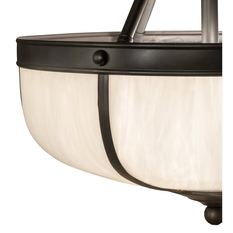 Stringham 3 - Light Semi Flush Mount