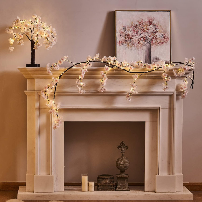 Bonsaï 18 po avec 40 lumières DEL, alimenté par pile et USB pour le mariage et la décoration intérieure