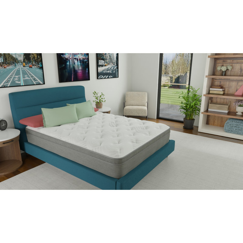 Matelas en mousse viscoélastique imprégnée de gel 12 po Alwyn Home Seeker, Simple