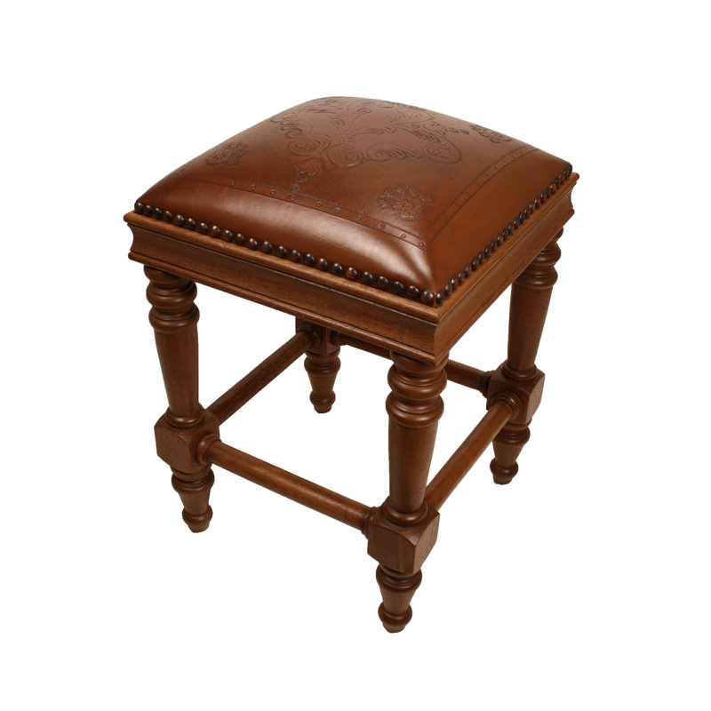 Tabouret de comptoir Susana de couleur rustique