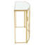 Dariel 120cm Glass Top Console Table