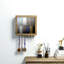 Acacia Wood Belts Trophy Display Case